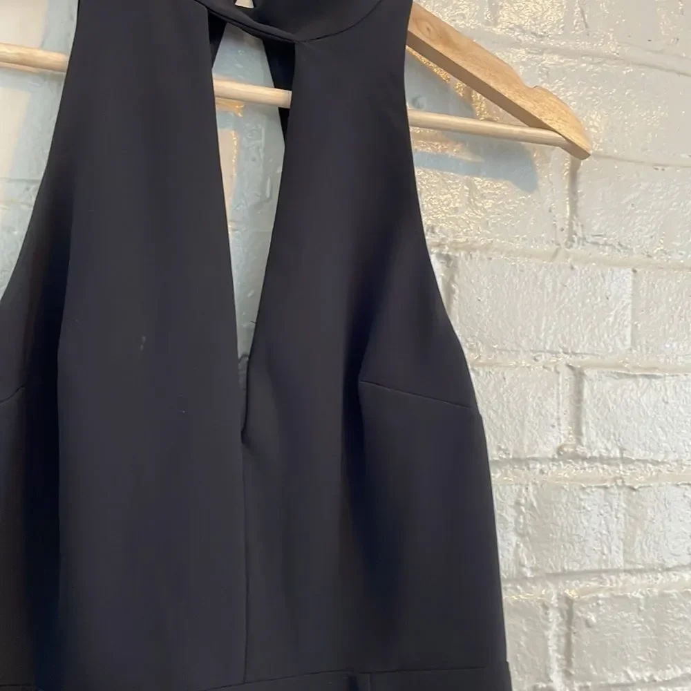 Express Women’s Lace Back Black Dress Size 0 - Picture 2 of 6